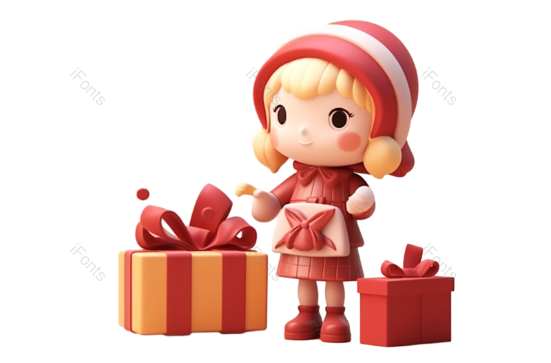 卡通图片,丝带元素,儿童PNG,童年免抠素材